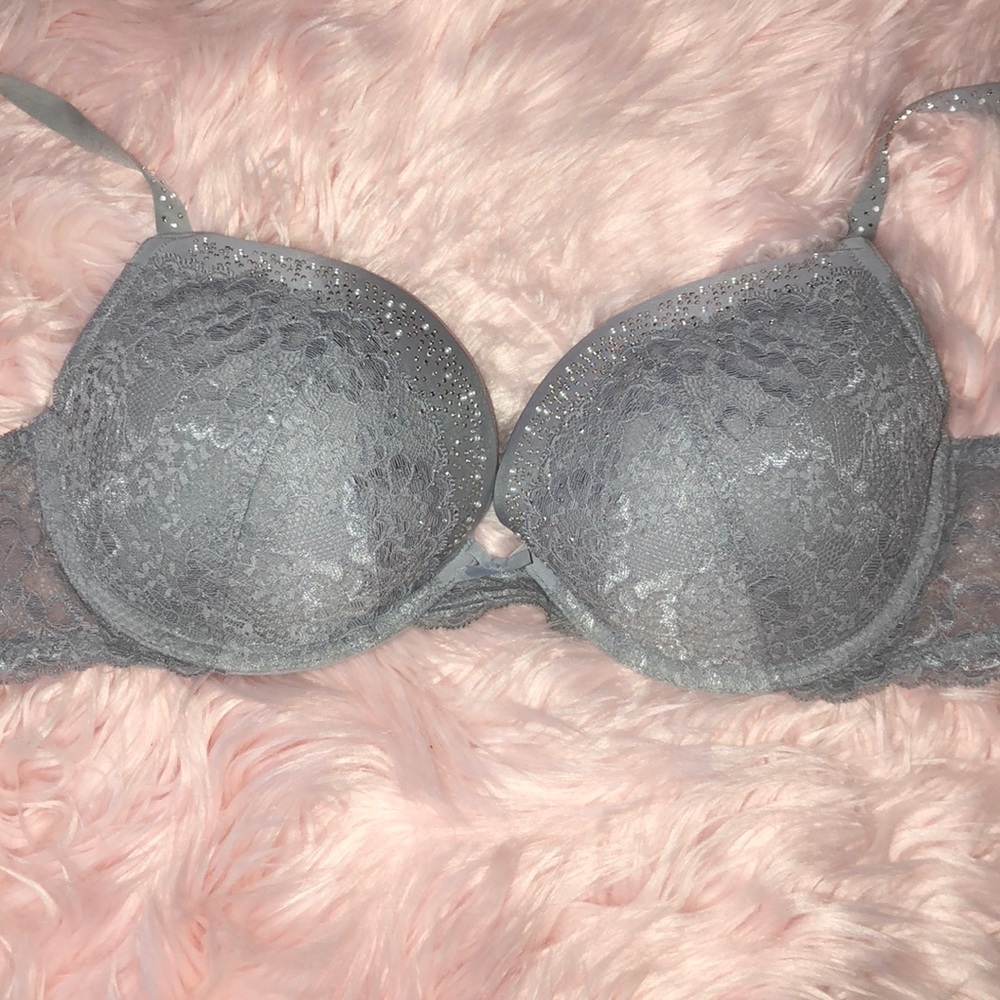 Gray sparkle push up